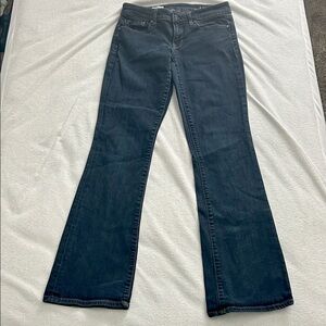 GAP Women's Sexy Boot Jeans Dark Wash Stretch 26/2r